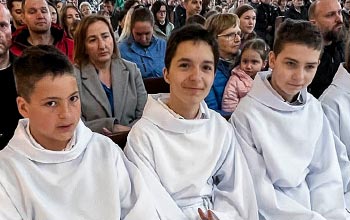 Błogosławieństwo lektorów 2023 - Parafia Fatimska